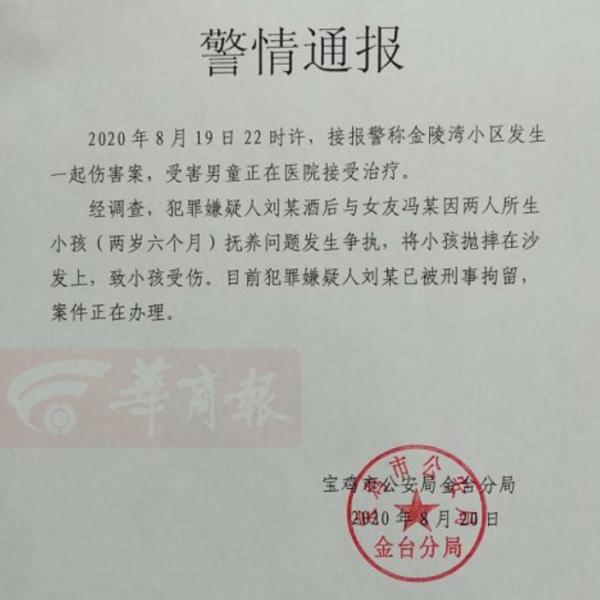 痛心!2岁幼童遭父亲抱摔身亡,警方通报 痛心!2岁幼童遭父亲抱摔身亡,警方通报